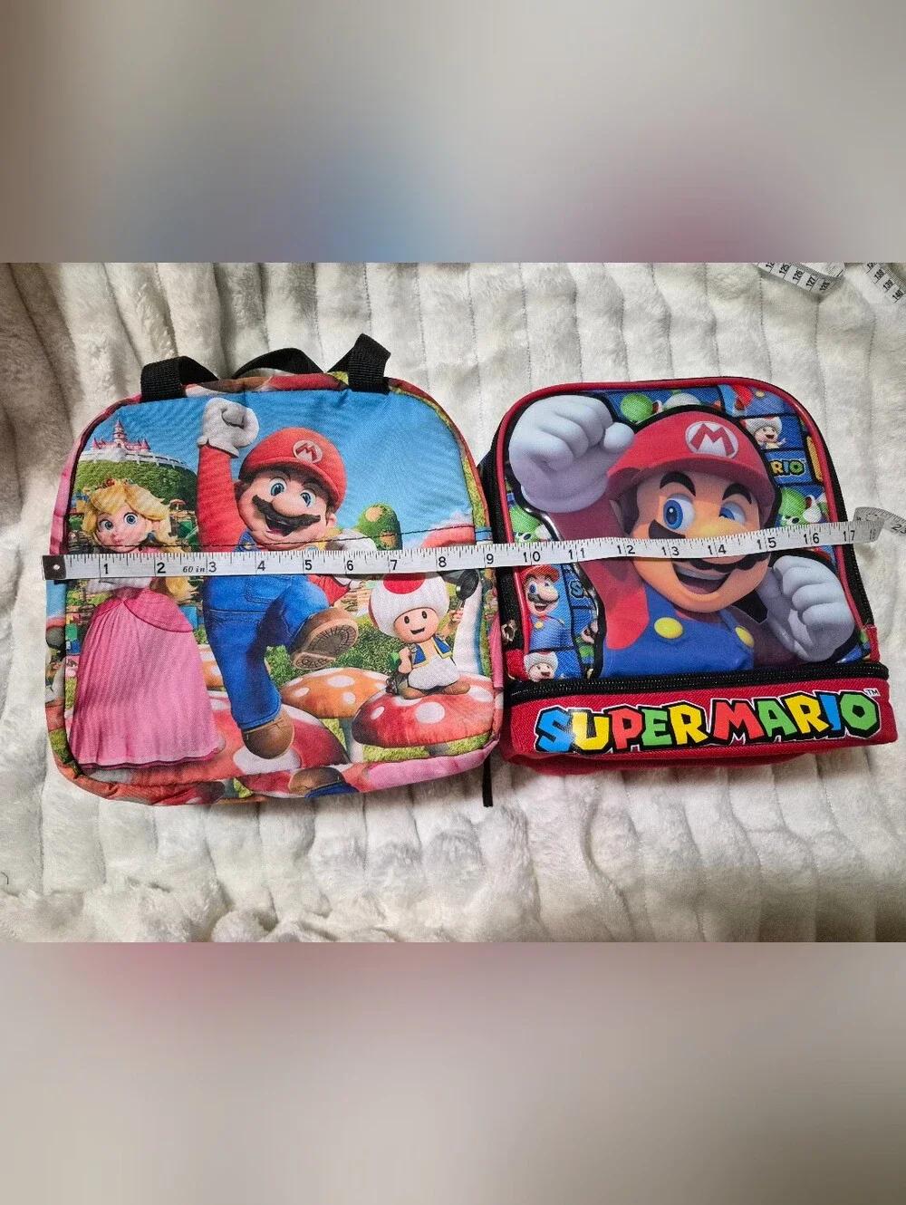 Super Mario Insulated Lunch Box Bundle (2)